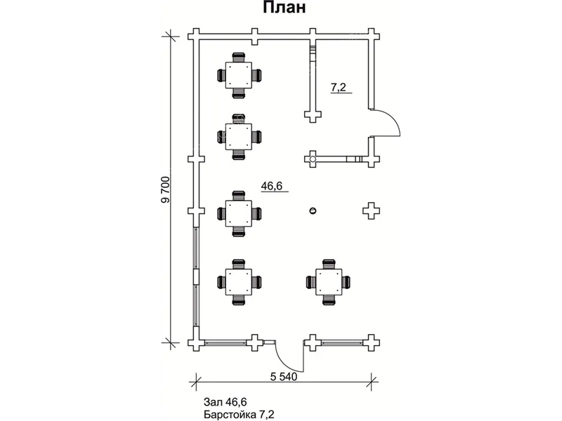 Кафе Мерлін №6
