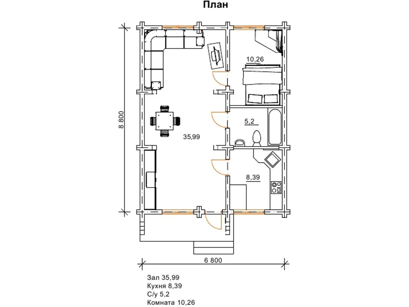 Ластівка №6
