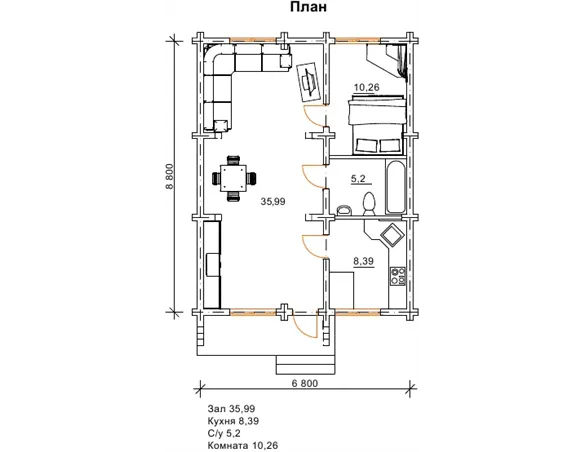 Ластівка №6