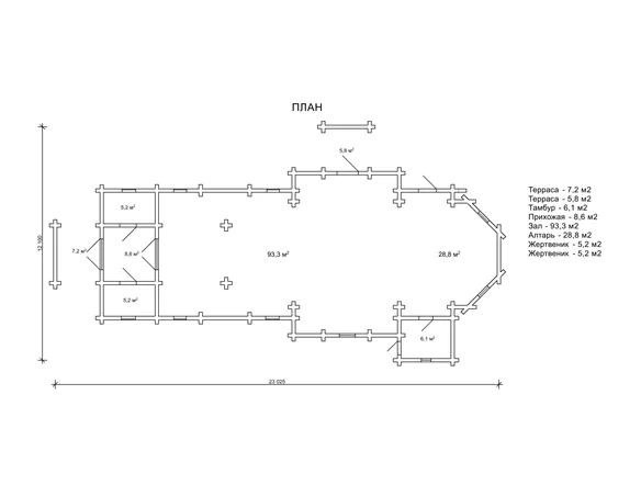 Церква Іоанно-Предтеченського чоловічого монастиря №6
