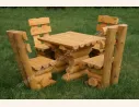 Комплект меблів «Чотири Ведмеді» (стіл + 4 стільці) №2