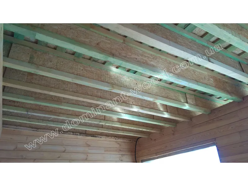 Дерев'яна двотаврова балка 75х280 мм №11