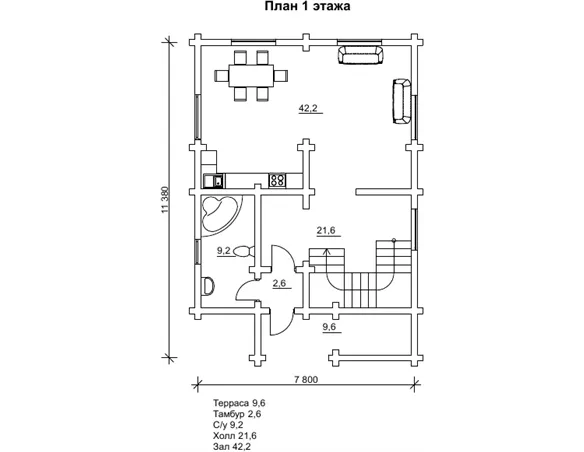 Будинок біля лісу №6