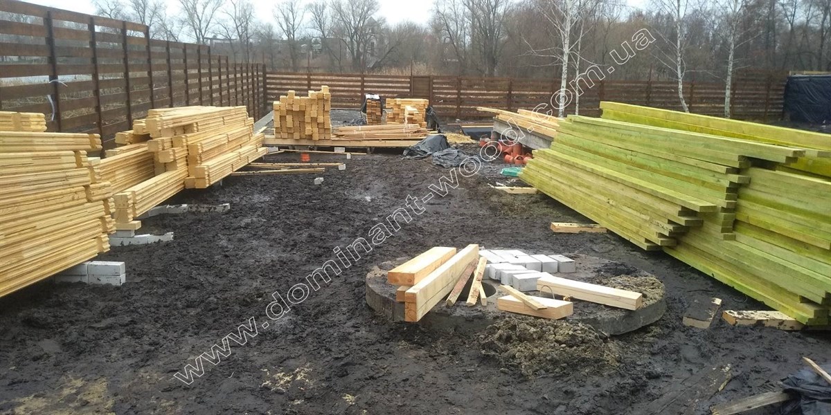 Кремина Строительство проекта «Кремина» из сухого профилированного бруса №5