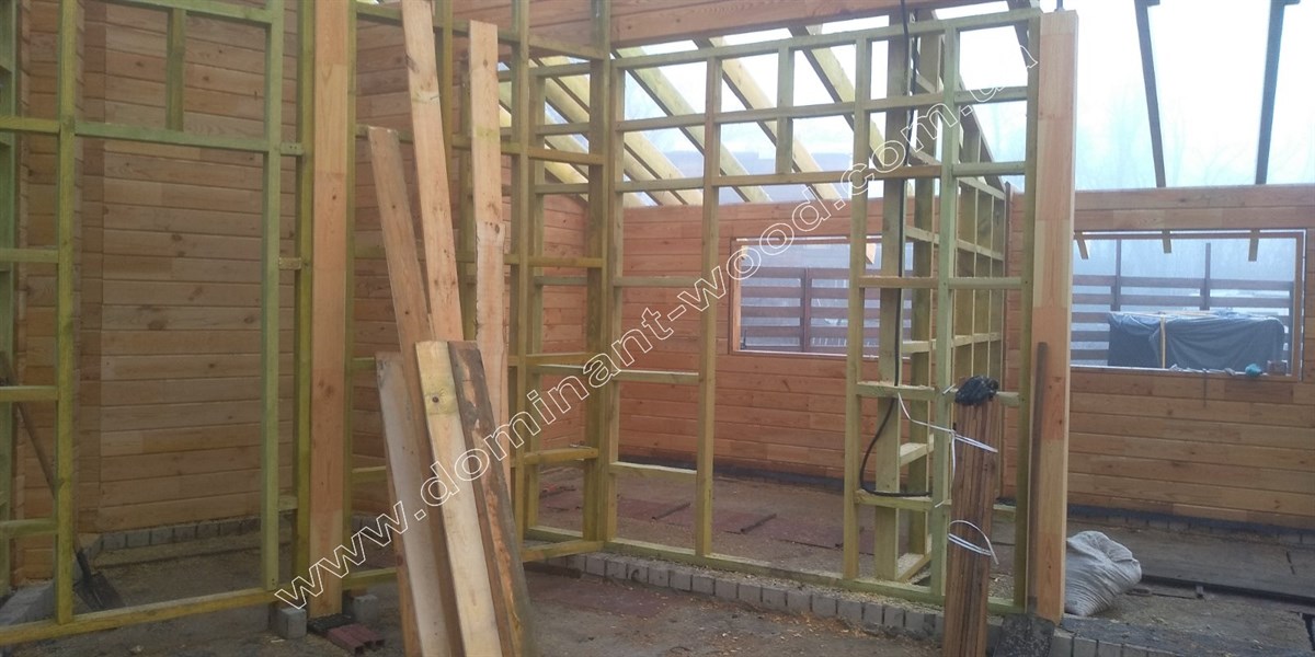 Кремина Строительство проекта «Кремина» из сухого профилированного бруса №9