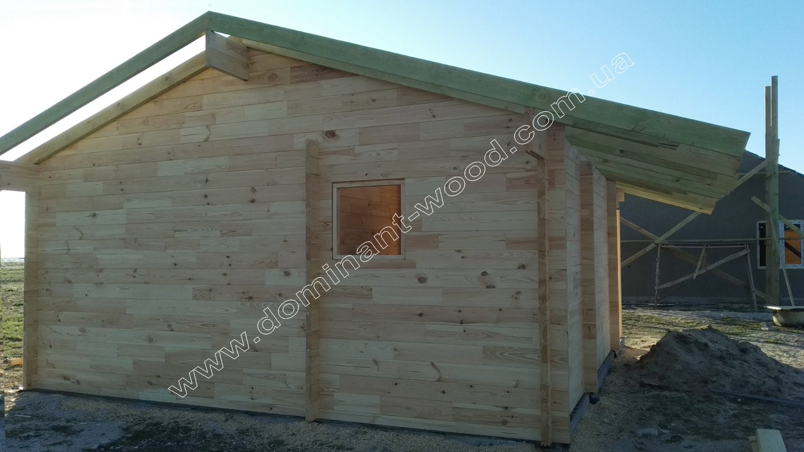 Проект гостевого коттеджа с террасой «Кэнди» Проект «Кэнди»: курортный коттедж на базу отдыха №8