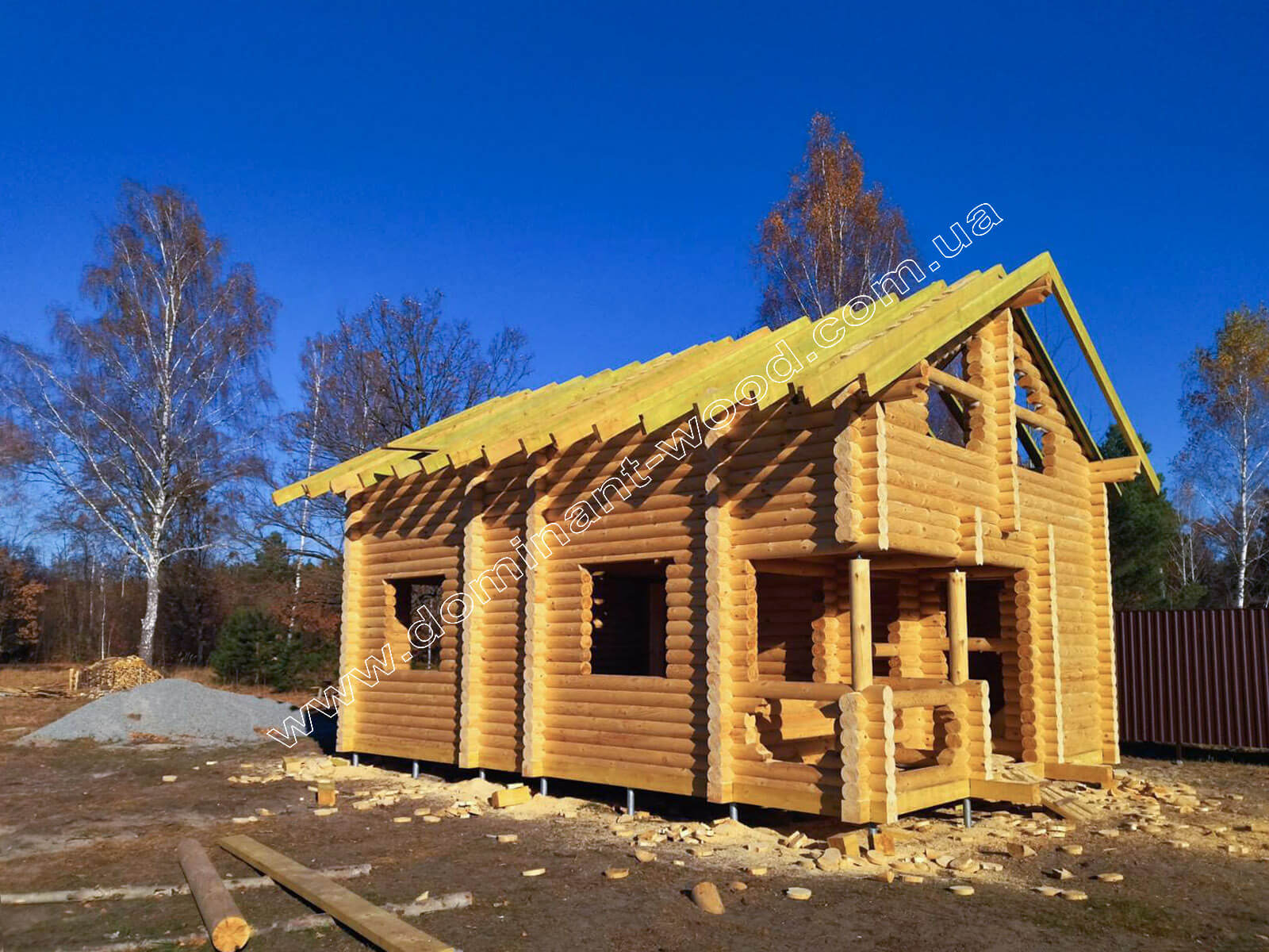 дом со сруба Проект «Адель»: строим с изменениями по желаниям клиента №12