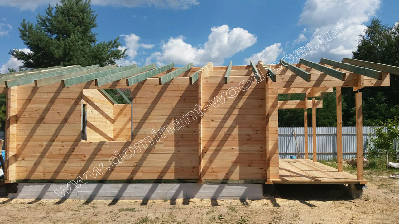 «Ірис» - мини-дача 5,5 на 6,5 м 10 мини-домиков «Доминант», в которых хочется жить! №18