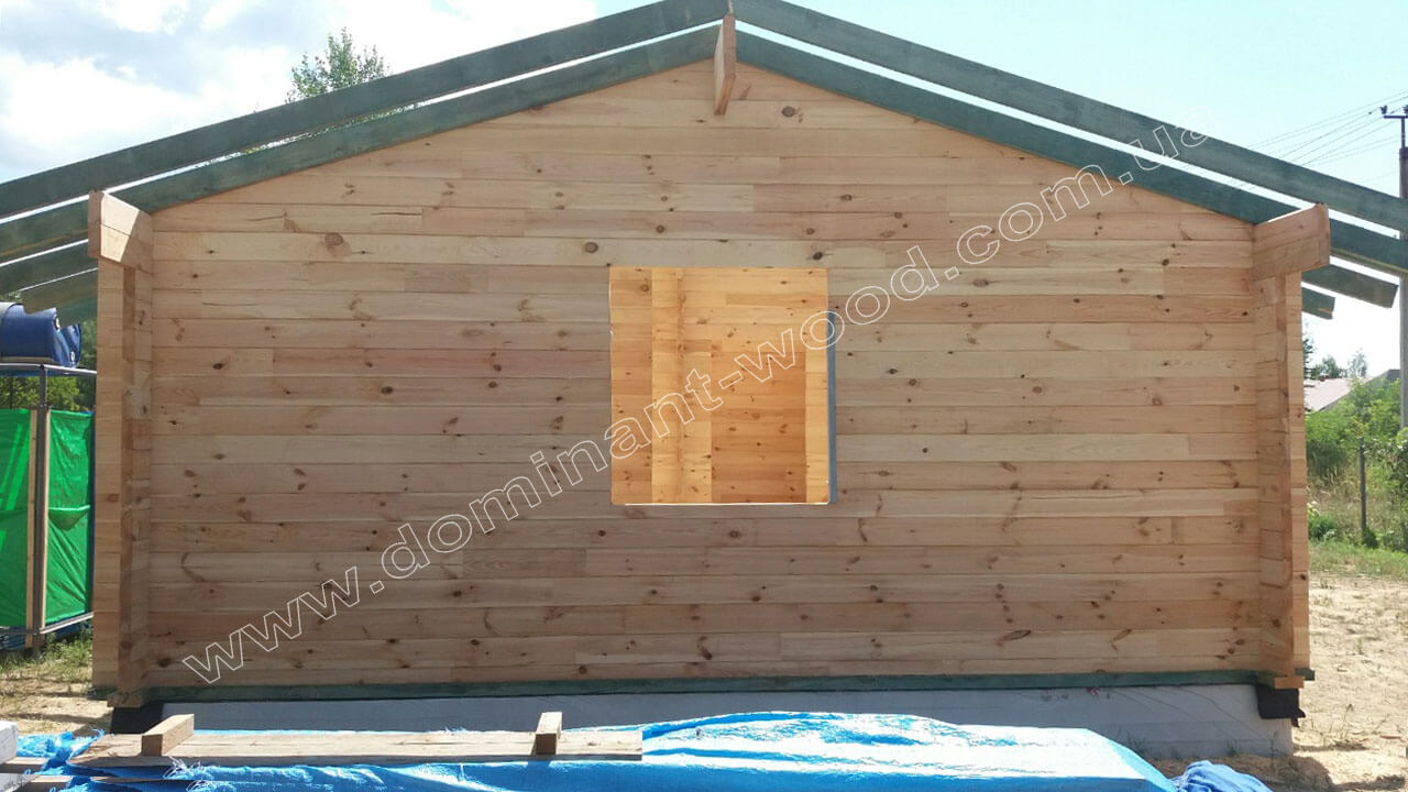 Проект «Ирис» Строим из дерева: красивый дачный домик «Ирис» №6