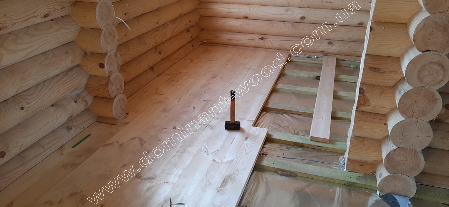 Домик-шалаш с мансардой «Лекид5» Домик-шалаш с мансардой «Лекид5»: проект и установка сруба №12