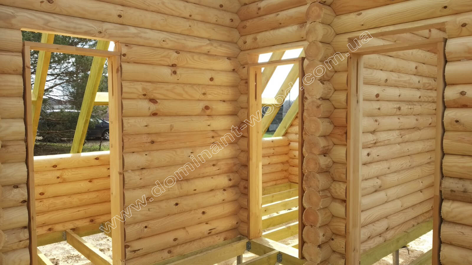 Дерев'яний будиночок Заказ популярного коттеджа «Лекид2» №9