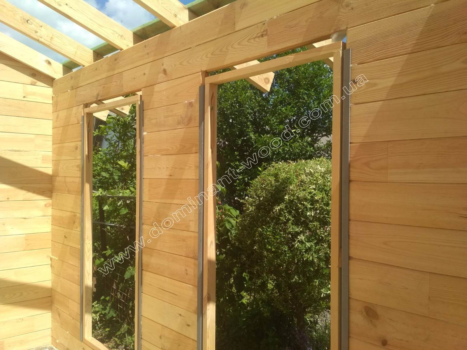 Однокомнатный домик «Гримм» Проект «Гримм»: домик-студия из бруса на дачу №6