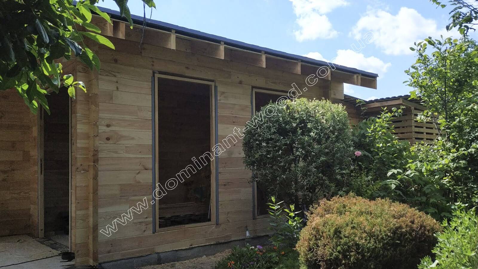 Однокомнатный домик «Гримм» Проект «Гримм»: домик-студия из бруса на дачу №9