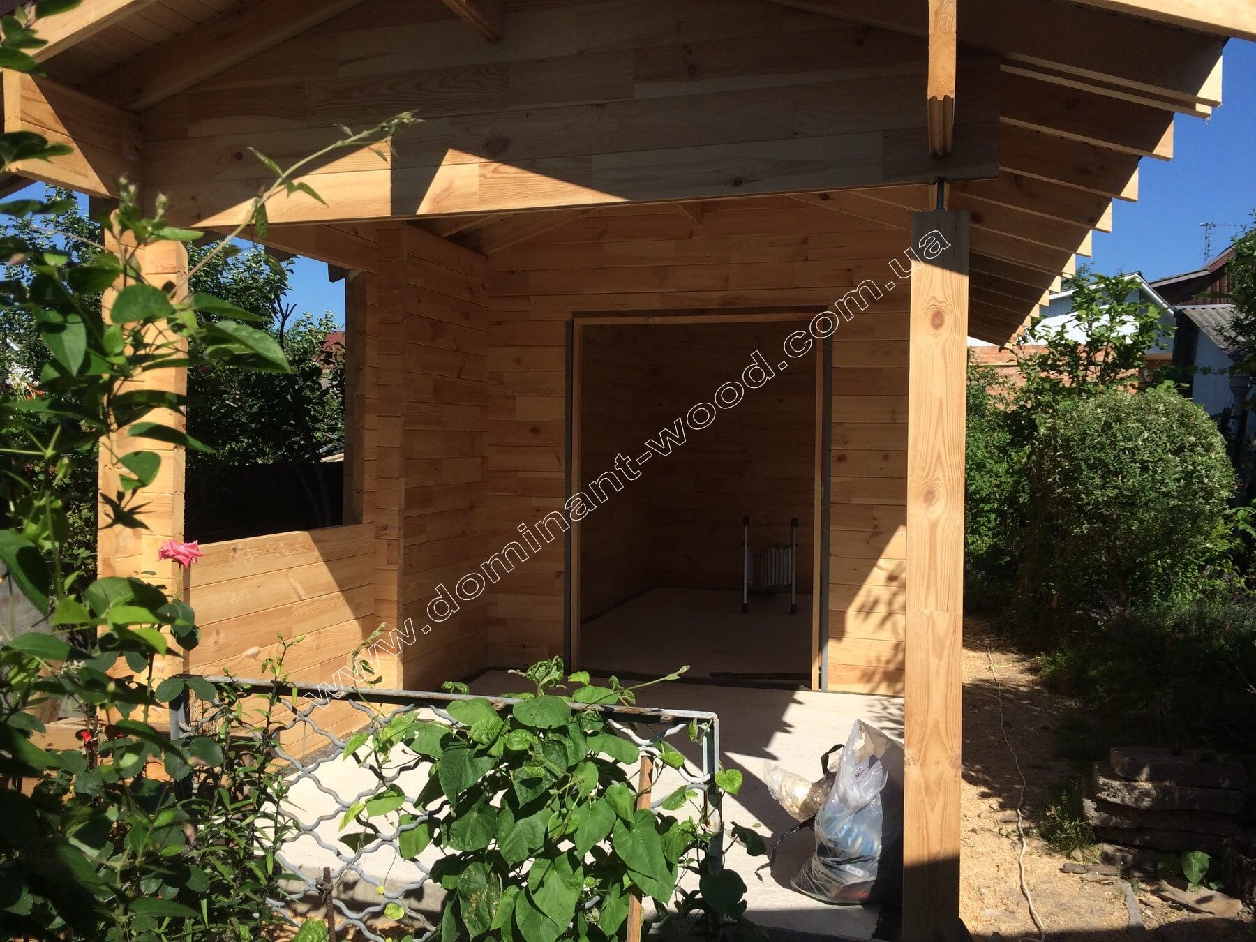 Однокомнатный домик «Гримм» Проект «Гримм»: домик-студия из бруса на дачу №8