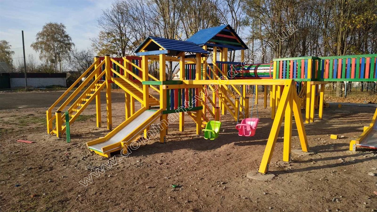 игровые площадки из дерева Строительство красивого павильона из бруса с навесом №20