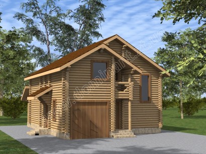 Проекти будинку з гаражем №8