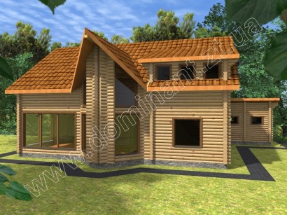 Проекти будинку з гаражем №11