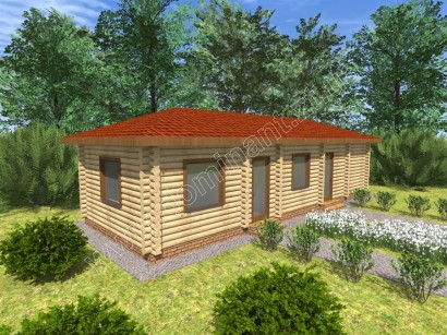 Проекти будинку з гаражем №2