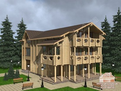 Проекти будинку з гаражем №6