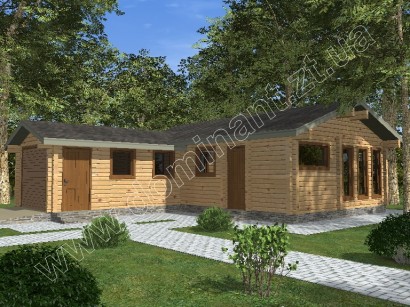 Проекти будинку з гаражем №9