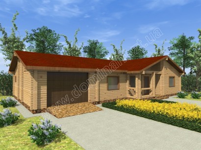 Проекти будинку з гаражем №5