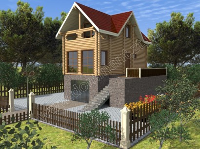 Проекти будинку з гаражем №4