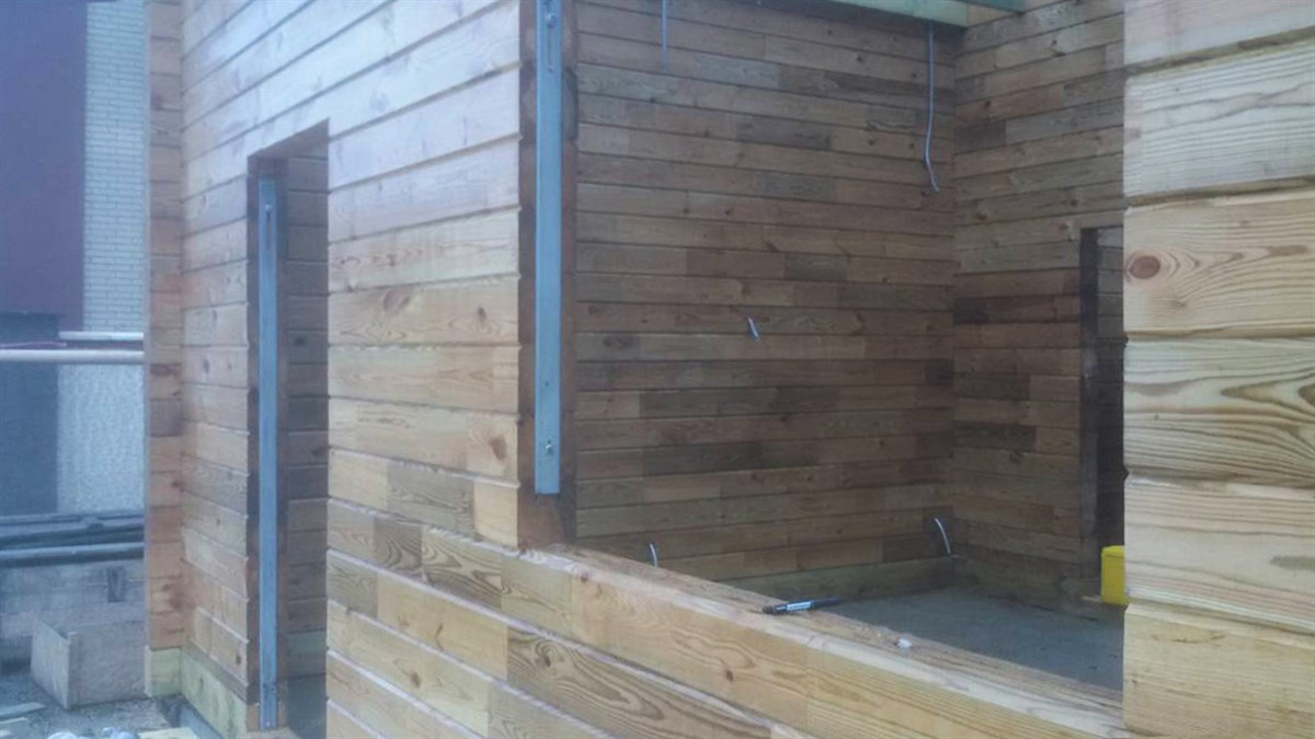 Арнеда2 Оригінальний будиночок з сухого брусу для дачі №8