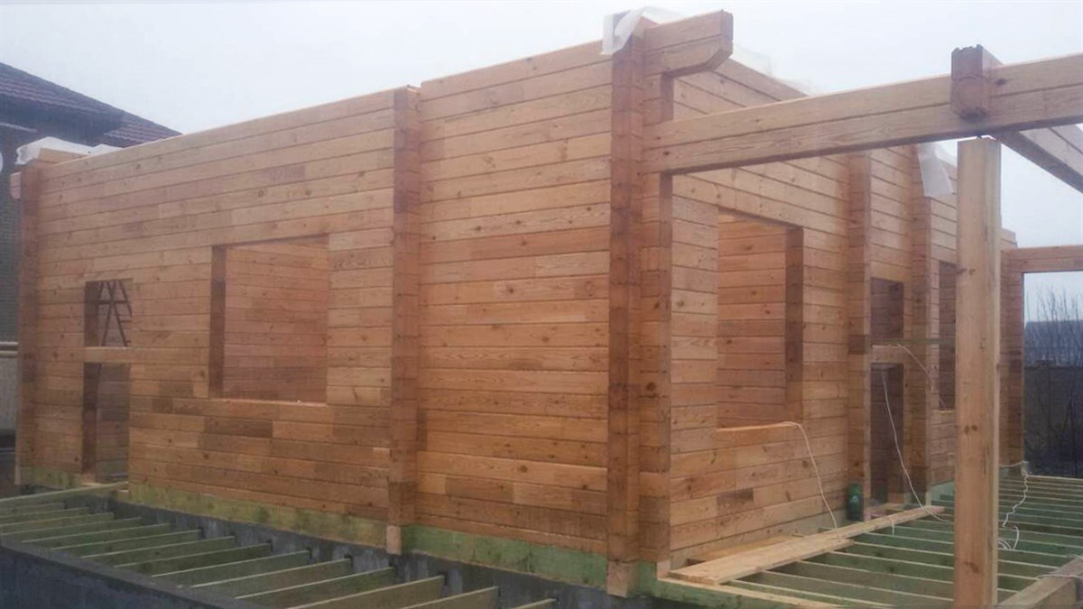 Арнеда2 Оригінальний будиночок з сухого брусу для дачі №10