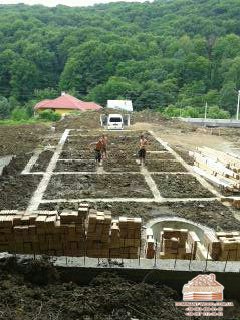 Как мы строим: наш проект бани в Ужгороде №1