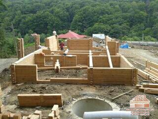 Как мы строим: наш проект бани в Ужгороде №3