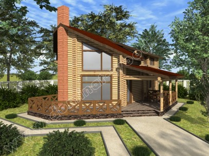 Заміські коттеджі - проекти нових будинків №1