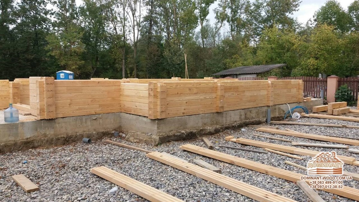 Модний проект дерев’яного будинку: маєток «Мейдін» з сухого бруса №6