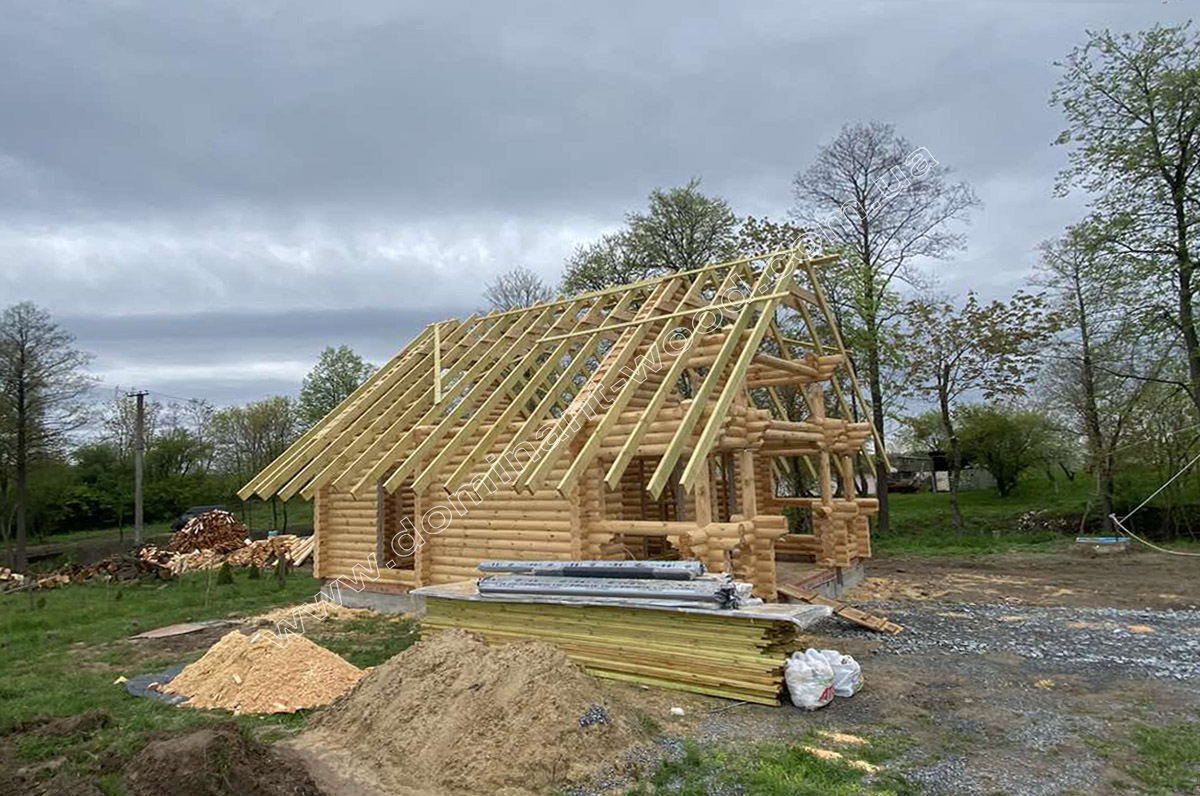 Двоповерхова дерев’яна лазня Двоповерхова дерев’яна лазня