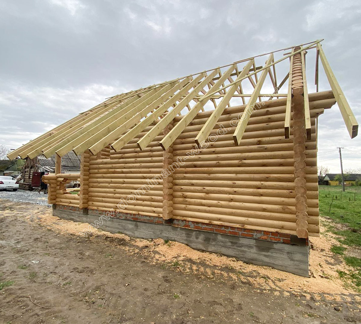 Двоповерхова дерев’яна лазня Двоповерхова дерев’яна лазня