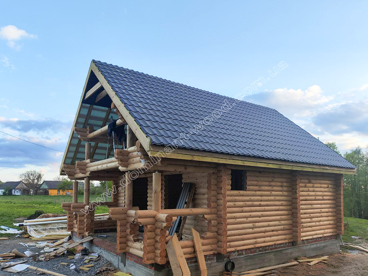 Двоповерхова дерев’яна лазня Двоповерхова дерев’яна лазня