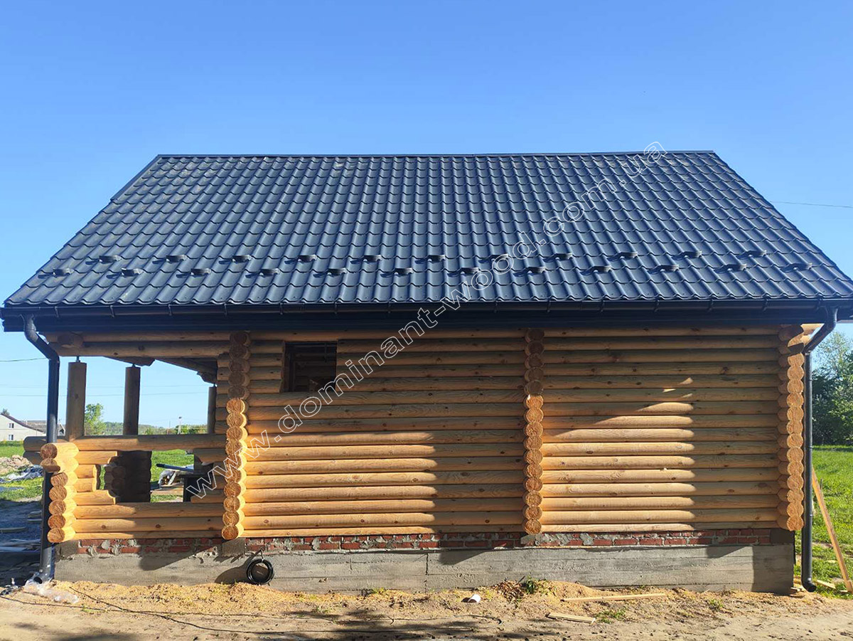 Двоповерхова дерев’яна лазня Двоповерхова дерев’яна лазня