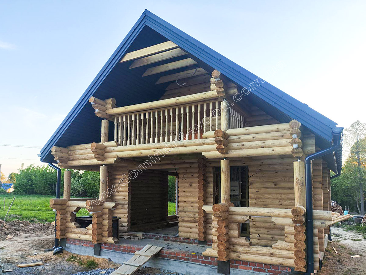 Двоповерхова дерев’яна лазня Двоповерхова дерев’яна лазня