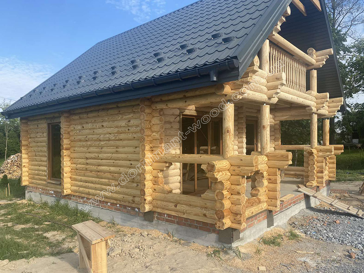 Двоповерхова дерев’яна лазня Двоповерхова дерев’яна лазня