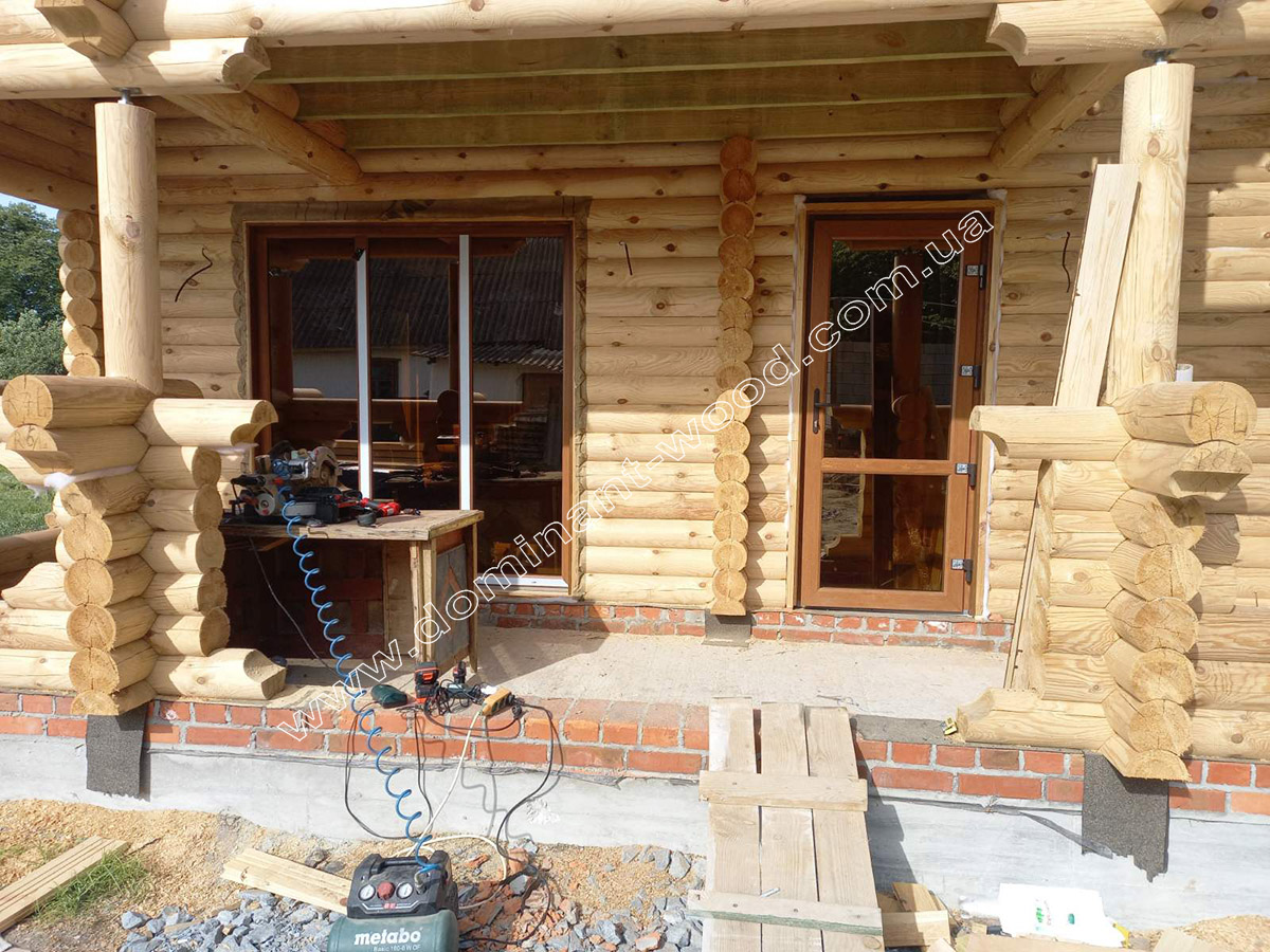 Двоповерхова дерев’яна лазня Двоповерхова дерев’яна лазня