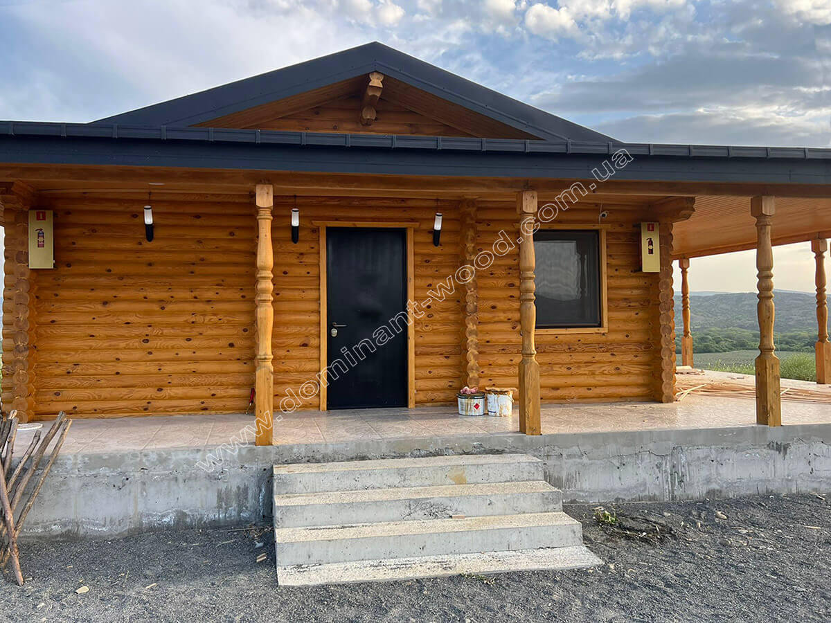 проект дерев'яного будинку №10 проект дерев'яного будинку