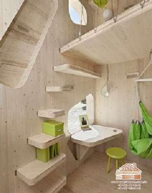 20 найменших дерев'яних будиночків на світі №4