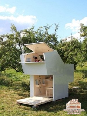 20 найменших дерев'яних будиночків на світі №37