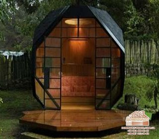 20 найменших дерев'яних будиночків на світі №9