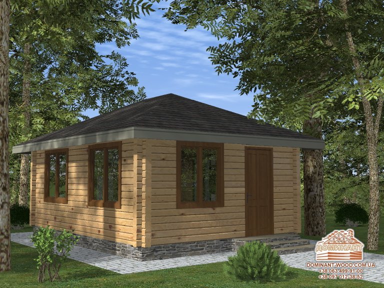 Однокімнатний садовий будиночок - затишок на заміській ділянці! №2