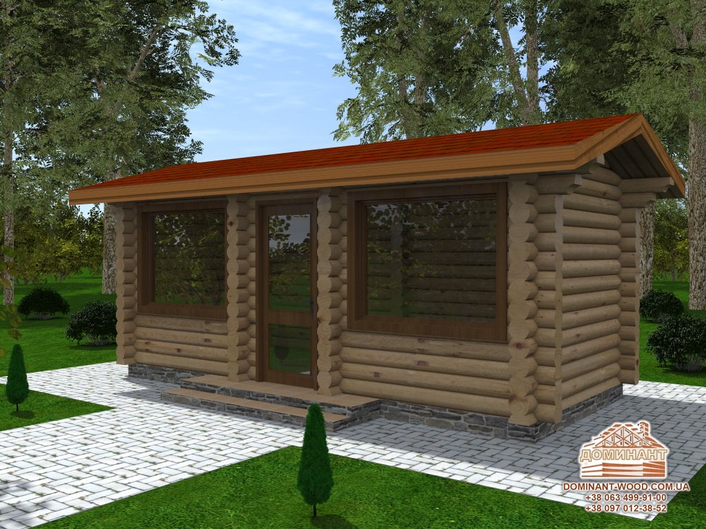 Однокімнатний садовий будиночок - затишок на заміській ділянці! №3