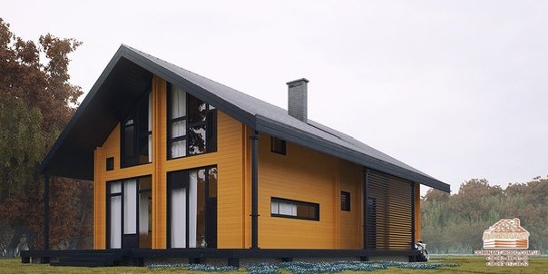 Новая идея деревянного домостроения - двойной брус №3