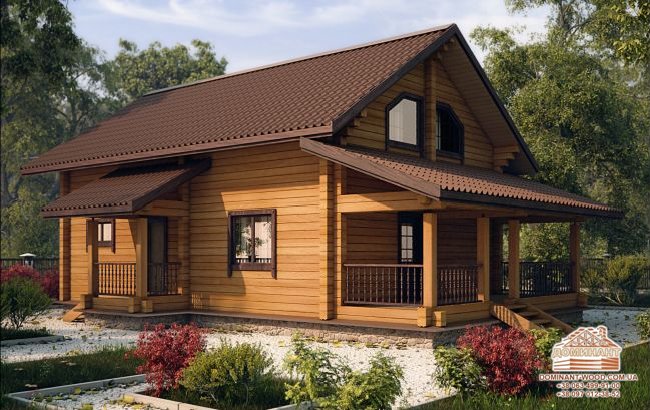 Нова ідея дерев'яного домобудівництва - подвійний брус №2