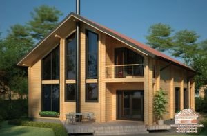 Дерев'яні будинки - Оциліндрований чи Профільований брус №1