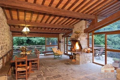 Тераса: ідеї оформлення №11