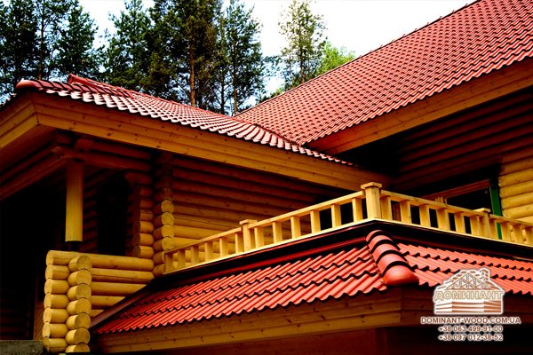 Сучасна покрівля для дерев'яного будинку №7